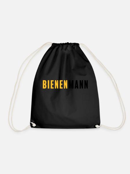 Bienenmann - Turnbeutel - Schwarz