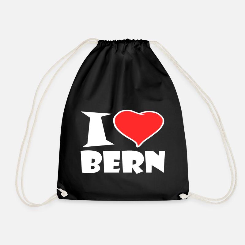 Bern - Turnbeutel - Schwarz