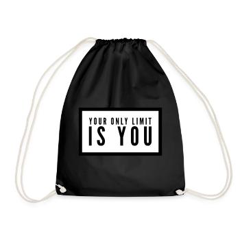 VOTRE LIMITE D’ONLY EST VOUS - Sac de sport léger - noir - Devant