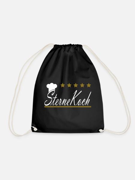 Sternekoch - Turnbeutel - Schwarz