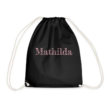 Mathilda - Turnbeutel - Schwarz - Vorne
