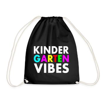 kindergarten vibes - Sac de sport léger - noir - Devant