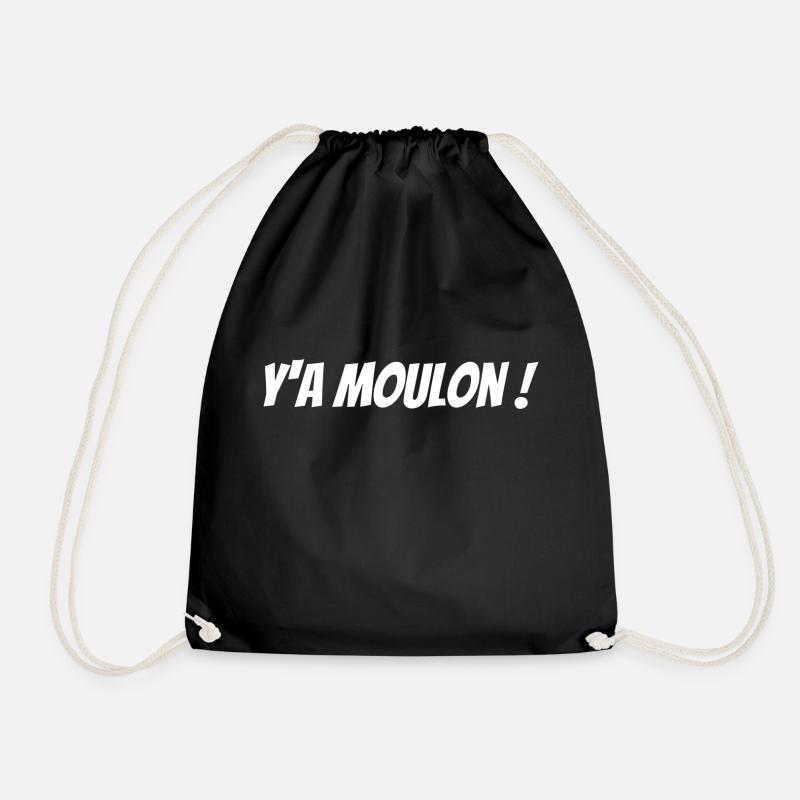 Y'a moulon - Sac de sport léger - noir