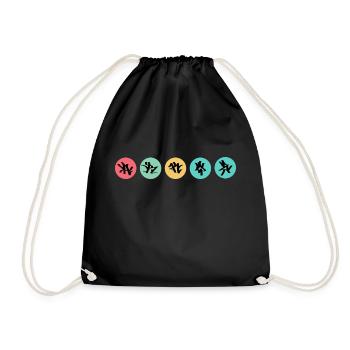 Arkoz Paco Clothing - Sac de sport léger - noir - Devant