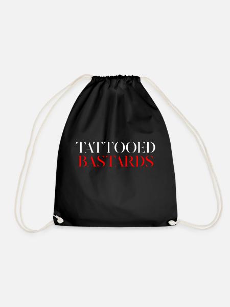 tattooed bastards crew - Turnbeutel - Schwarz