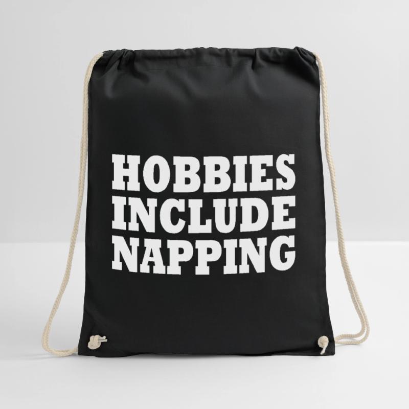Hobbies include napping Sac de sport léger