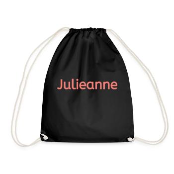 Julieanne - Turnbeutel - Schwarz - Vorne