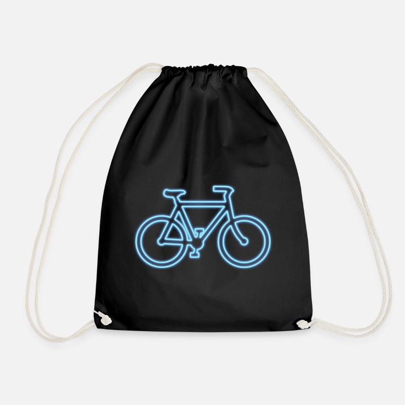 Neon Bike - Turnbeutel - Schwarz