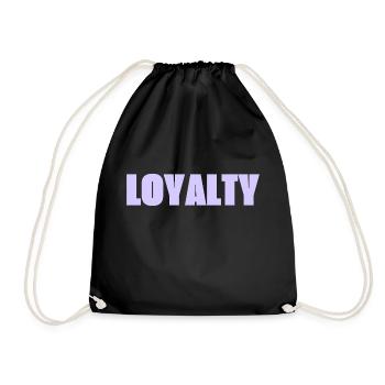 Loyalty - Turnbeutel - Schwarz - Vorne