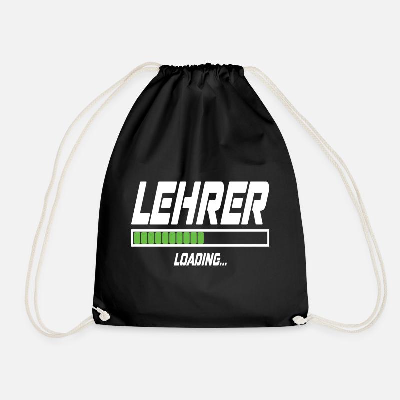 Lehrer Loading... - Turnbeutel - Schwarz
