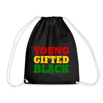 young gifted and black - Sac de sport léger - noir - Devant