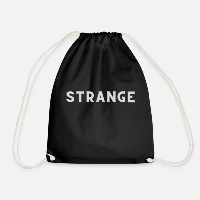 Strange - Turnbeutel - Schwarz