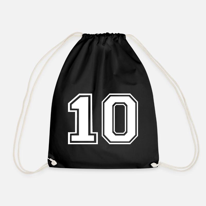 10 - Turnbeutel - Schwarz