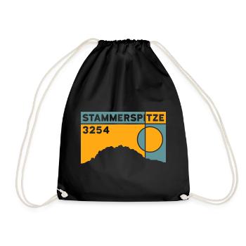 Stammerspitze Piz Tschütta Berg Samnaun tour de montagne - Sac de sport léger - noir - Devant