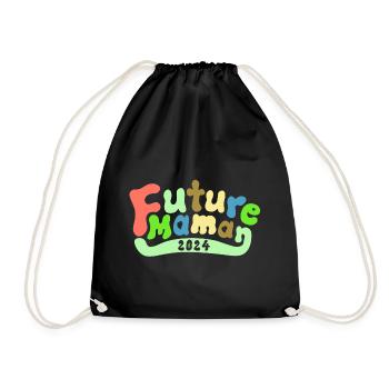 future maman - Sac de sport léger - noir - Devant