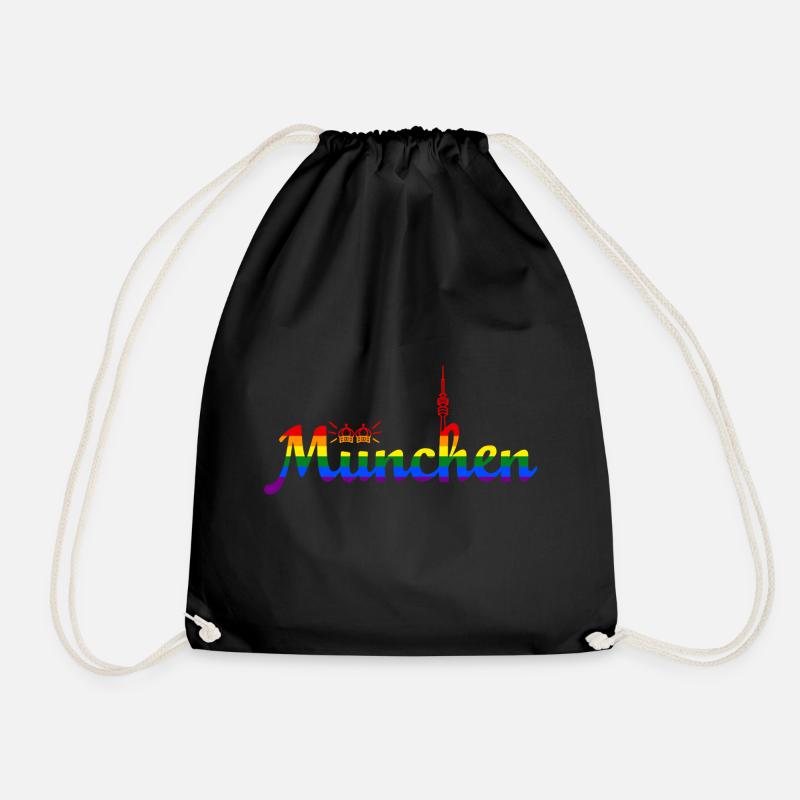 München Pride - Turnbeutel - Schwarz
