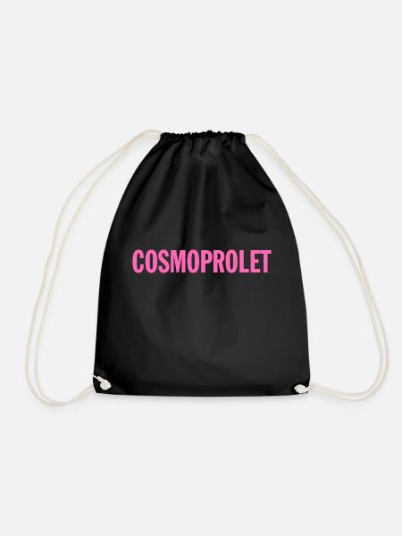 CosmoProlet Pink - Turnbeutel - Schwarz
