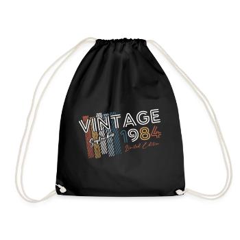 40ème Anniversaire Millésime Septembre 1984 Cru 84 - Sac de sport léger - noir - Devant