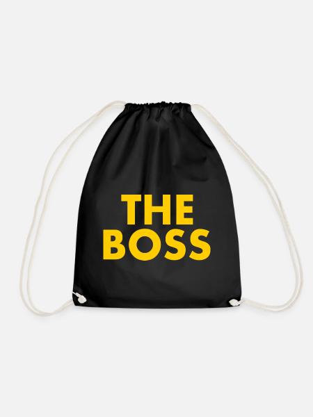 The boss - Turnbeutel - Schwarz