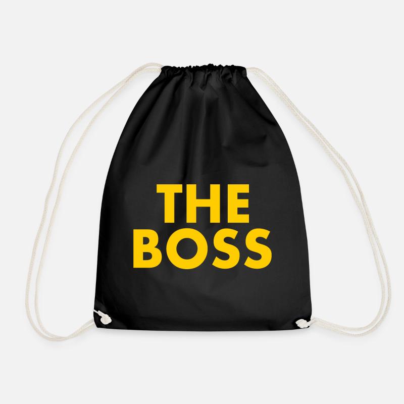 The boss - Turnbeutel - Schwarz