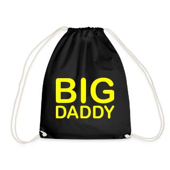 BIG DADDY - Turnbeutel - Schwarz - Vorne