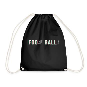 football italia - Sac de sport léger - noir - Devant