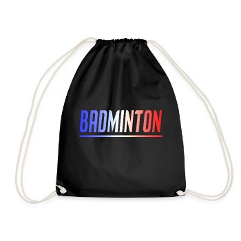 BADMINTON CADEAU SPORT FRANCE - Sac de sport léger - noir - Devant