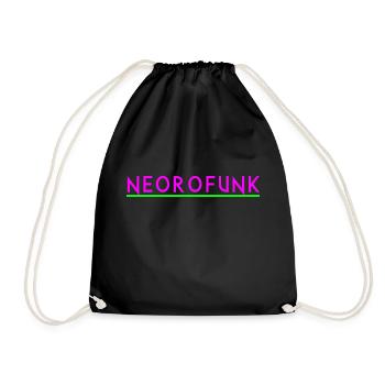 Neorofunk Rave - Turnbeutel - Schwarz - Vorne