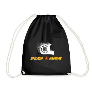 Vêtement Hooligan - Sac de sport léger - noir - Devant