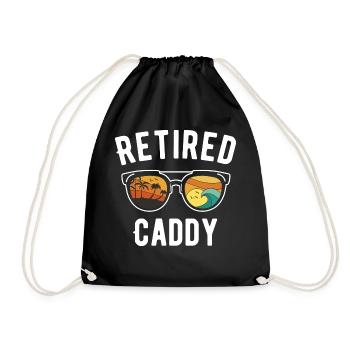 Conception de lunettes de soleil Retirement Beach Caddy - Sac de sport léger - noir - Devant