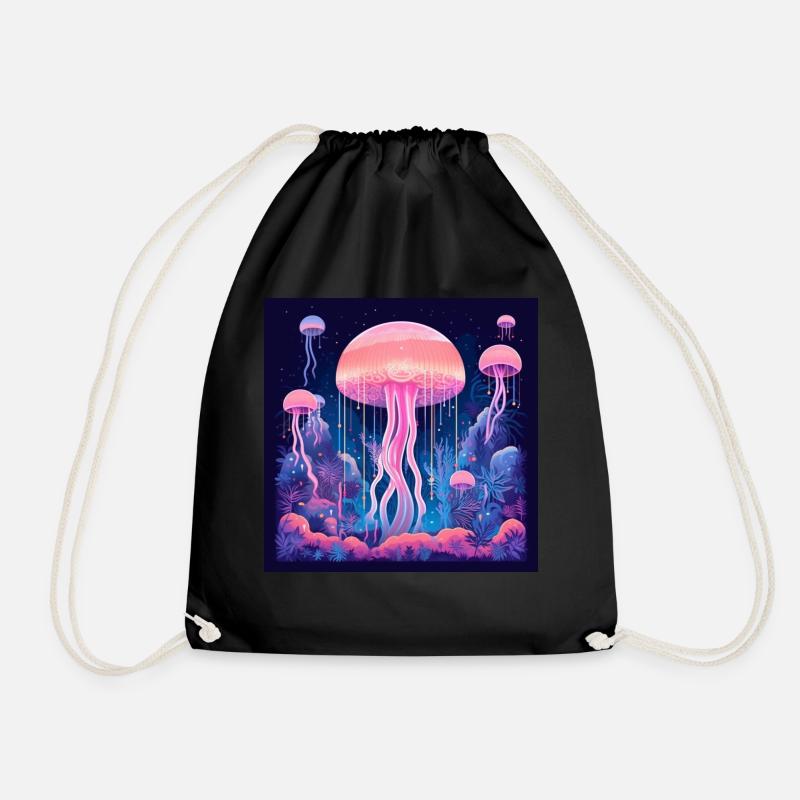 MEDUSE DESIGN KUNST - Turnbeutel - Schwarz