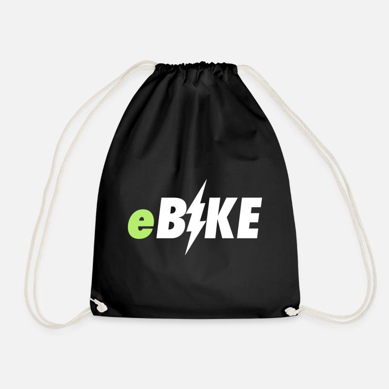 e Bike - Turnbeutel - Schwarz