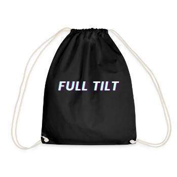 Full Tilt - Turnbeutel - Schwarz - Vorne