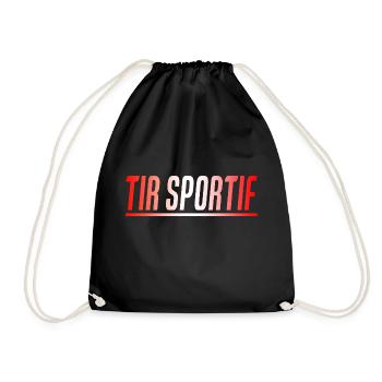 TIR SPORTIF CADEAU SPORT SUISSE - Sac de sport léger - noir - Devant