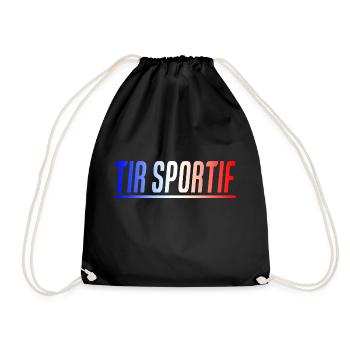 TIR SPORTIF CADEAU SPORT FRANCE - Sac de sport léger - noir - Devant