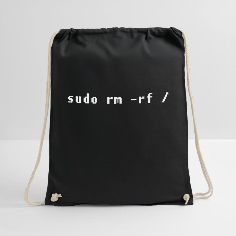 Conception drôle d'admin de Linux Sac de sport léger