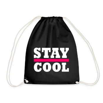 Stay cool - Sac de sport léger - noir - Devant