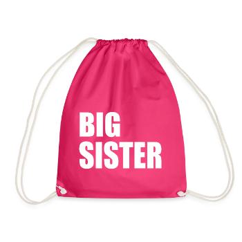 Big sister - Sac de sport léger - fuchsia - Devant
