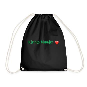 Dictons de bébé - Enceinte - Sac de sport léger - noir - Devant