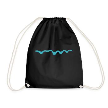 MUSCHi DIVERS 2017 Facelift Wave - Turnbeutel - Schwarz - Vorne