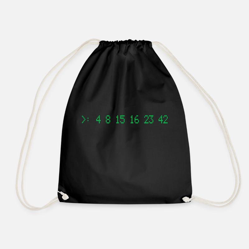 Lost Numbers - Sac de sport léger - noir