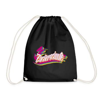 Sugar snout - Drawstring Bag - black - Front