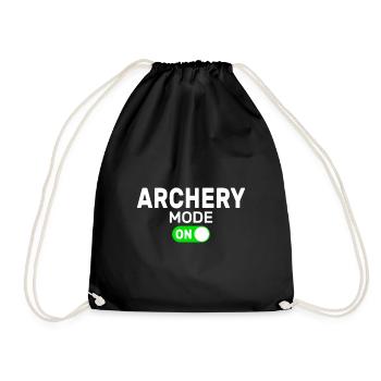 archery mode on - Sac de sport léger - noir - Devant