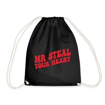 Monsieur Volez votre cœur - Sac de sport léger - noir - Devant