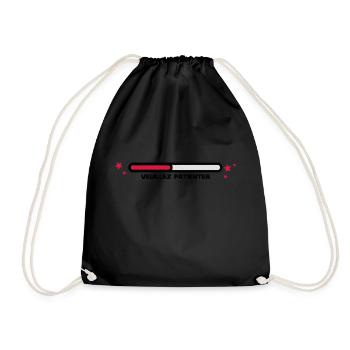 VEUILLEZ PATIENTER - Sac de sport léger - noir - Devant