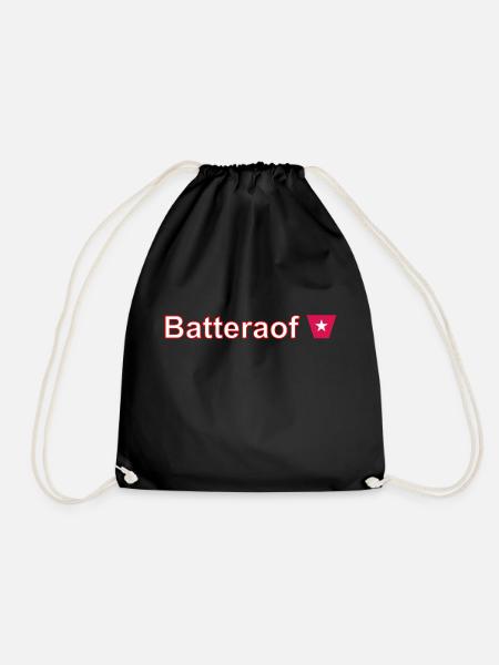 Batteraof W - Turnbeutel - Schwarz