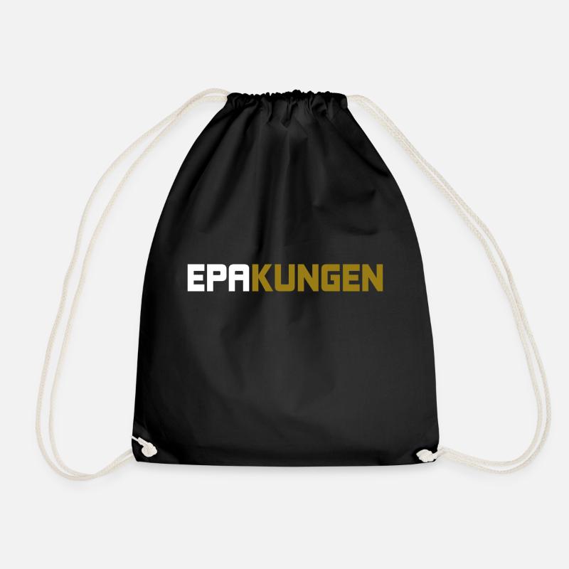 EPA KÖNIG - Turnbeutel - Schwarz