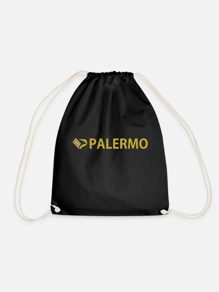 Palermo pride - Drawstring Bag - black