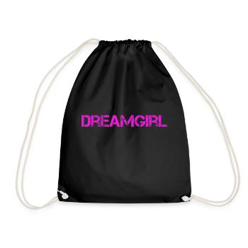 Dreamgirl - Turnbeutel - Schwarz - Vorne