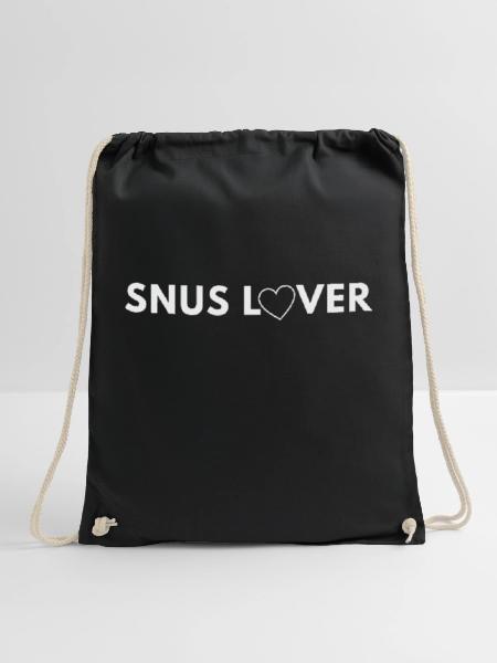 SNUS LOVER - Turnbeutel - Schwarz - Vorne